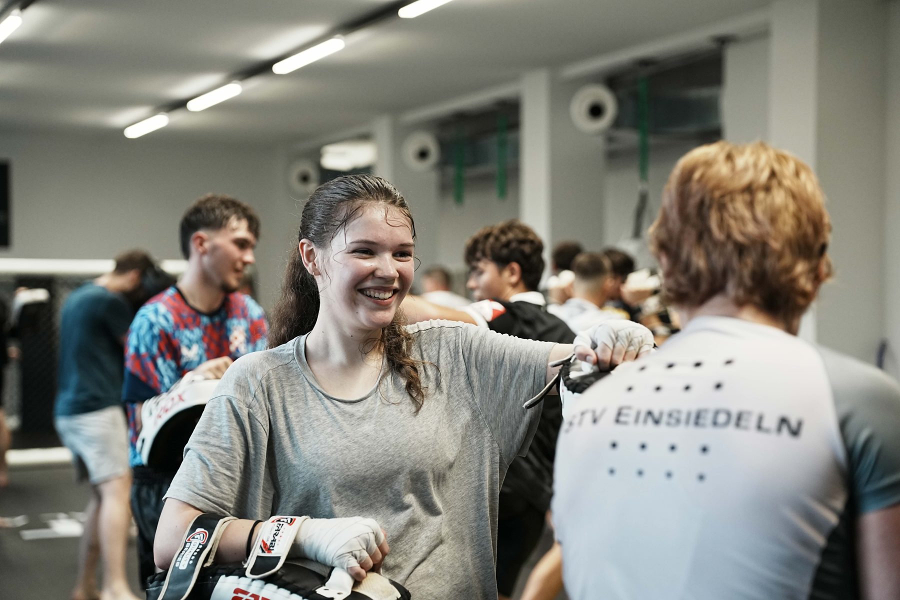 Fitness Kickboxen-Training bei IMPACT Winterthur