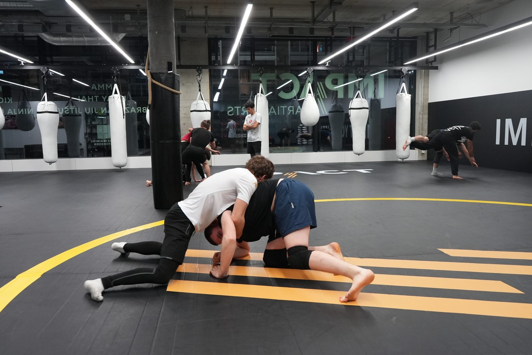 Ringen-Training bei IMPACT Winterthur